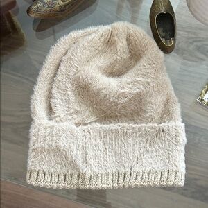 Cozy Beige Knit Beanie